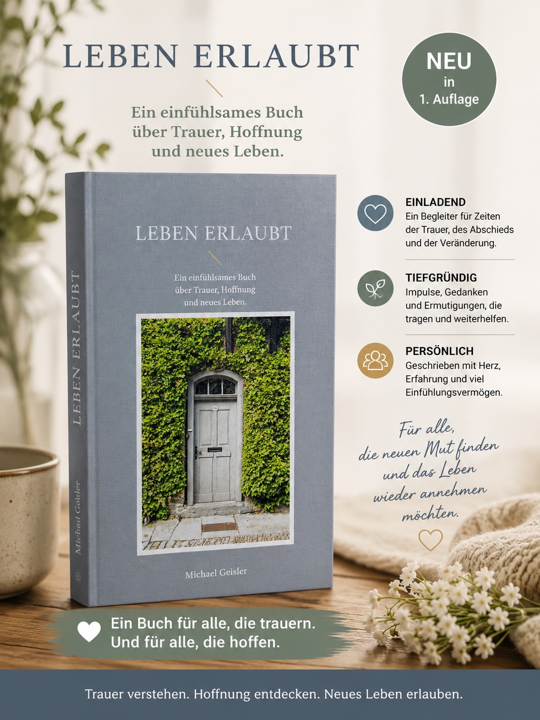 Buchcover: Leben erlaubt von Michael Geisler